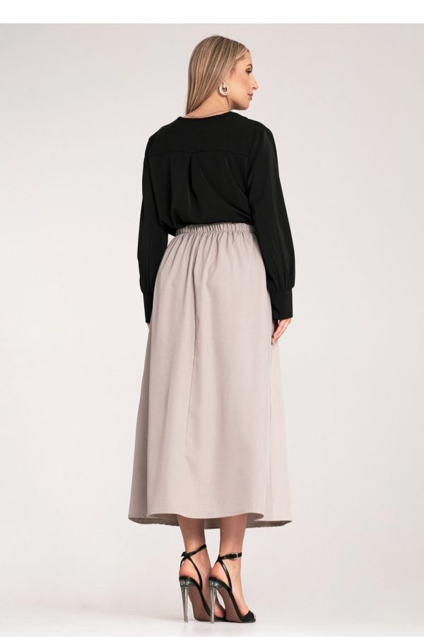 beige Skirt model 214849 Figl