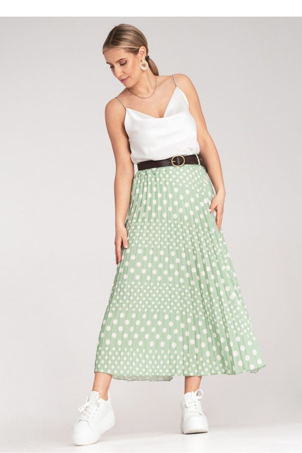 green Skirt model 214853 Figl