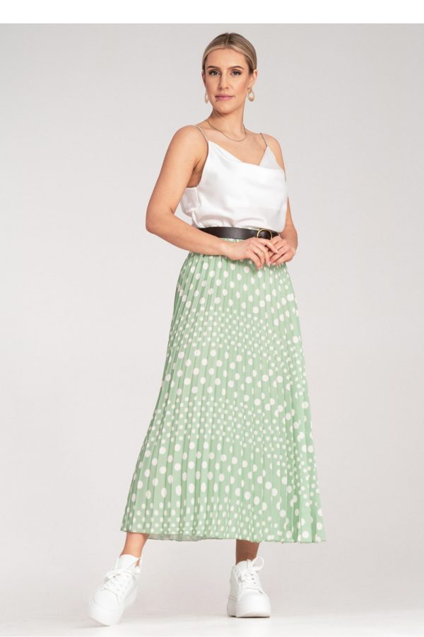 green Skirt model 214853 Figl