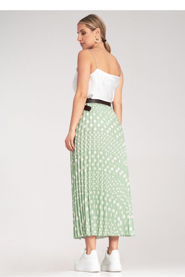 green Skirt model 214853 Figl