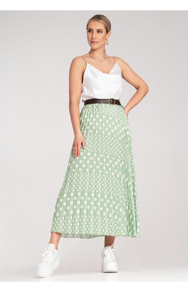 green Skirt model 214853 Figl