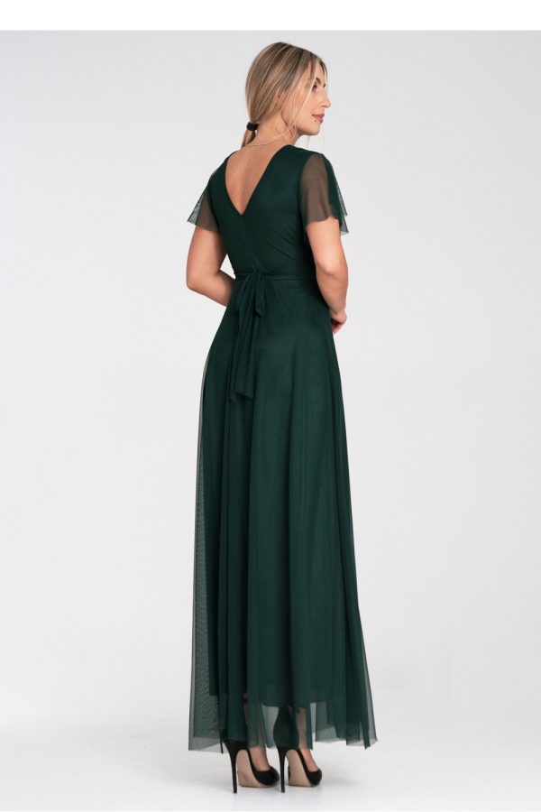 green Long dress model 214882 Figl