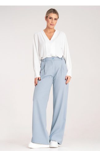 blue Women trousers model 214932 Figl