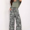 1084602 green Women trousers model 215118 Sublevel