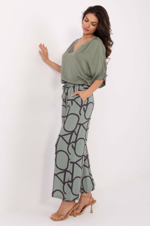 green Women trousers model 215118 Sublevel