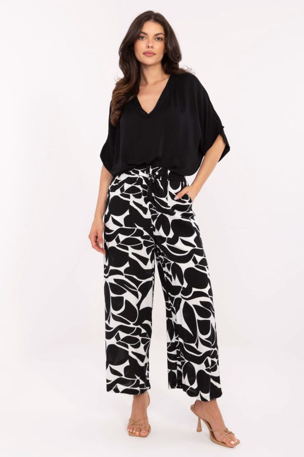 black Women trousers model 215122 Sublevel