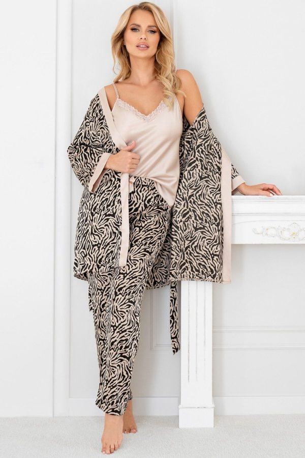 Short bathrobe model 215549 Donna