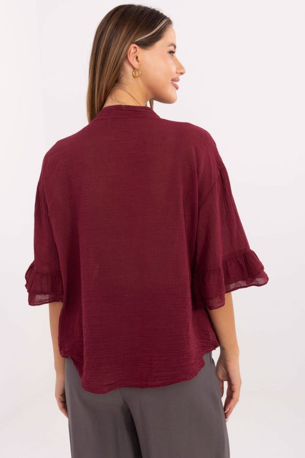red Shirt model 215811 Italy Moda