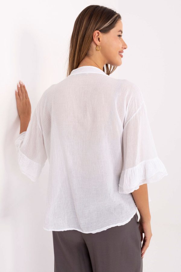 white Shirt model 215812 Italy Moda