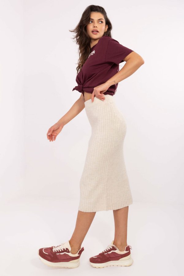 beige Skirt model 216044 Sublevel
