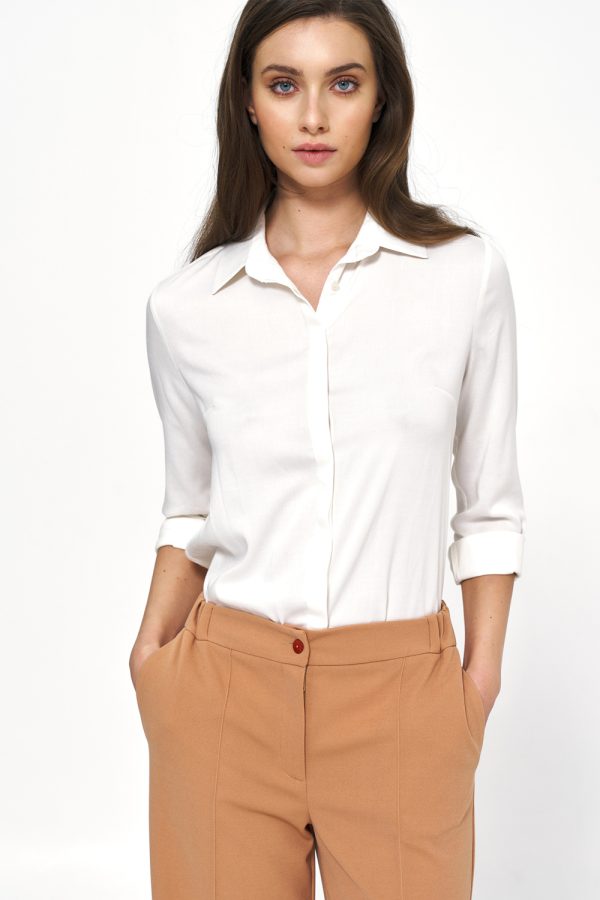 white Long sleeve shirt model 216352 Nife