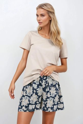 navy blue Pyjama model 216413 Momenti Per Me