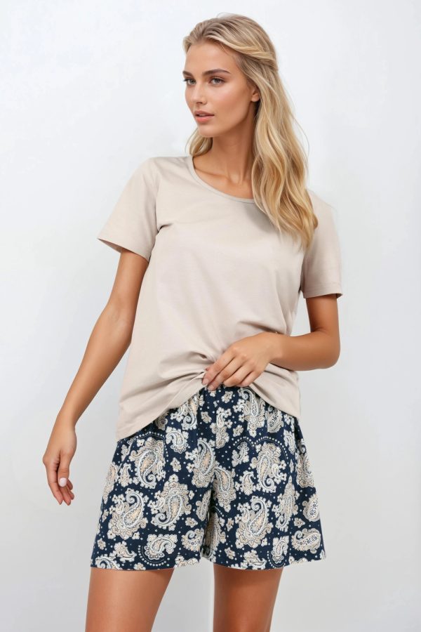 navy blue Pyjama model 216413 Momenti Per Me