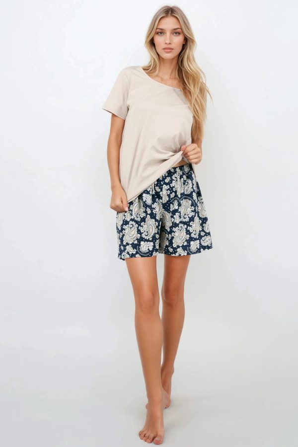 navy blue Pyjama model 216413 Momenti Per Me