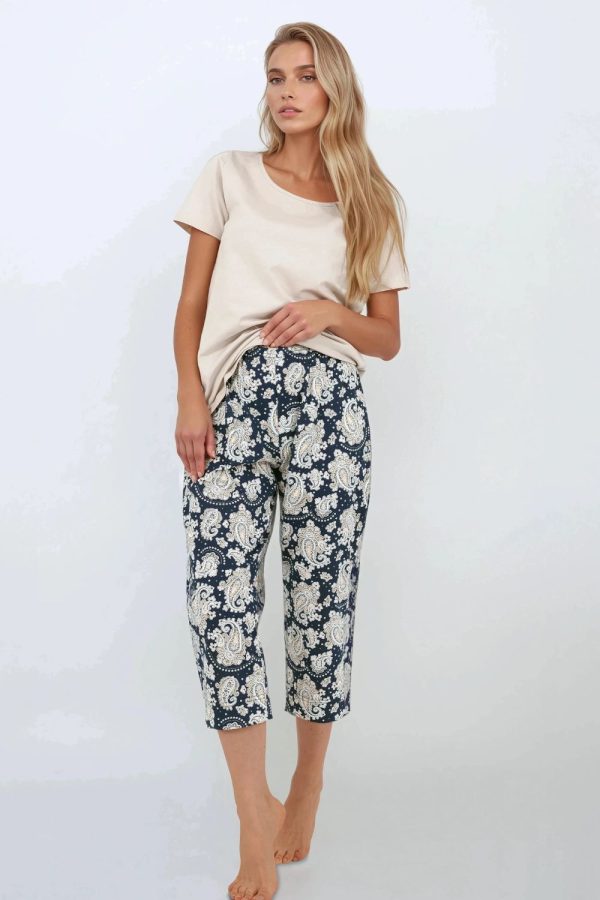 navy blue Pyjama model 216412 Momenti Per Me