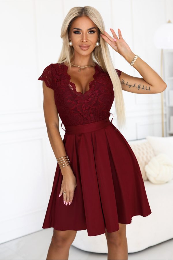 red Evening dress model 216452 Numoco