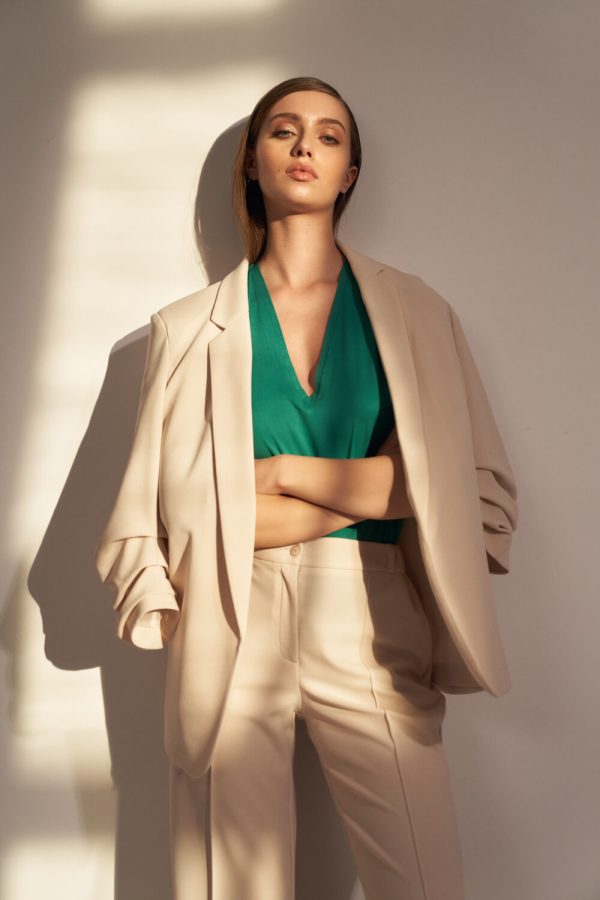 beige Jacket model 216880 Nife
