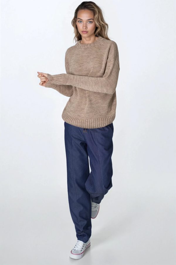 blue Women trousers model 216898 Nife