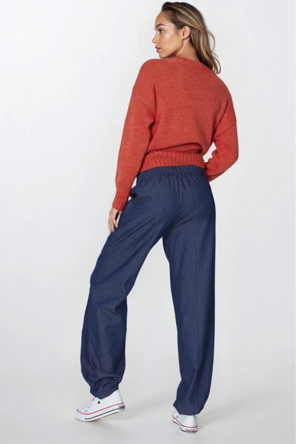 blue Women trousers model 216898 Nife
