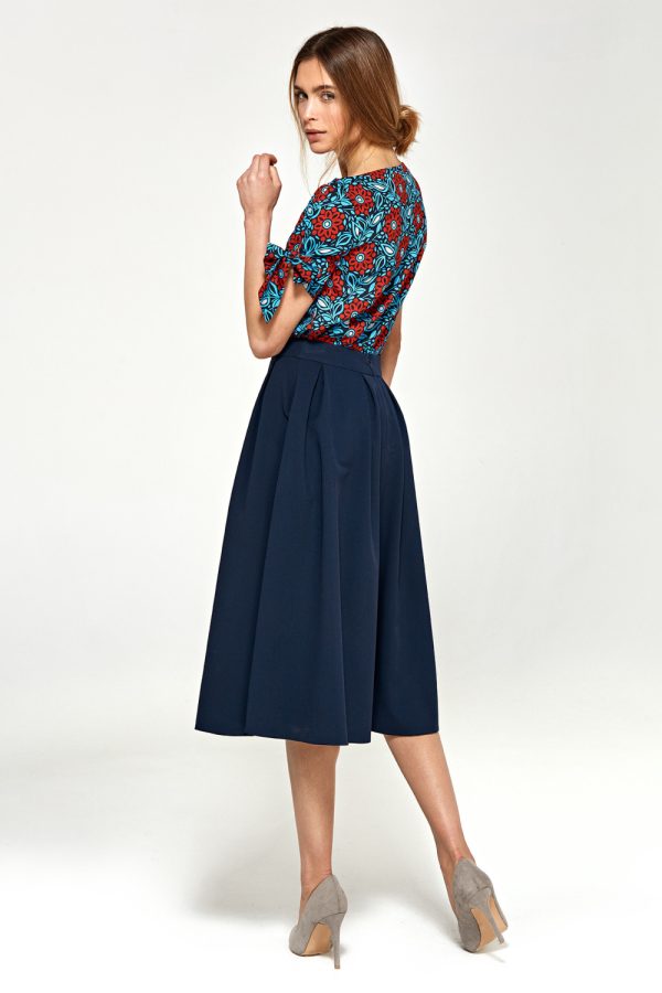 navy blue Skirt model 216902 Nife
