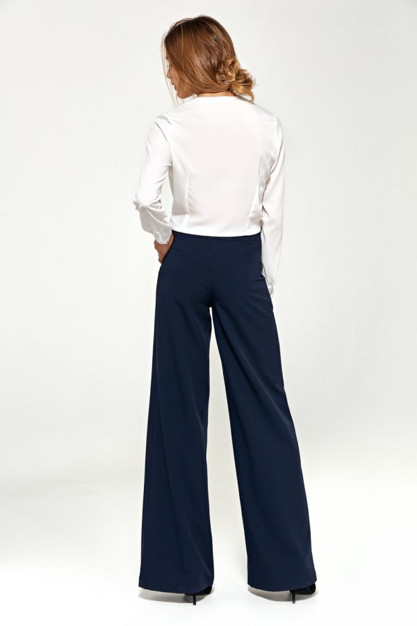 navy blue Trousers model 216907 Nife