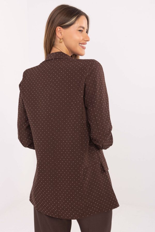 brown Jacket model 217017 Italy Moda