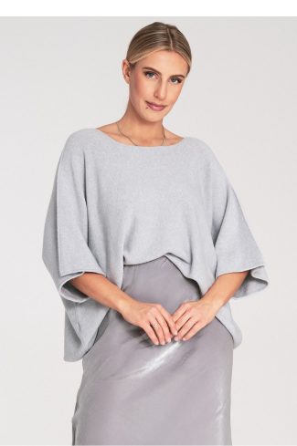 grey Bat style blouse model 217075 Figl