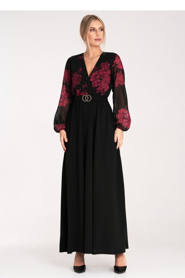 black Cocktail dress model 217096 Figl