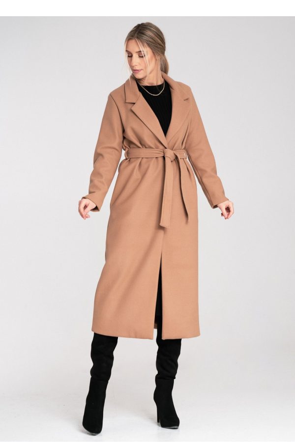beige Coat model 217100 Figl