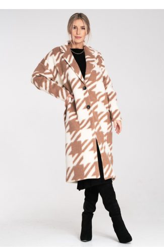 beige Coat model 217102 Figl