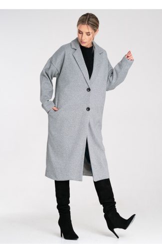 grey Coat model 217104 Figl