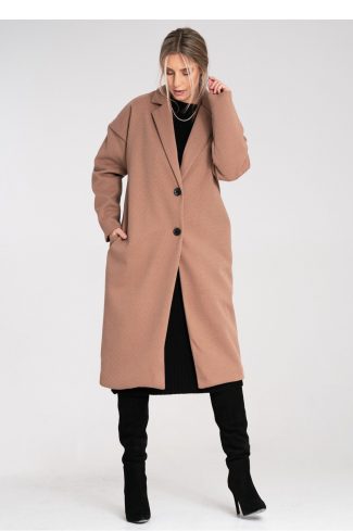 beige Coat model 217106 Figl