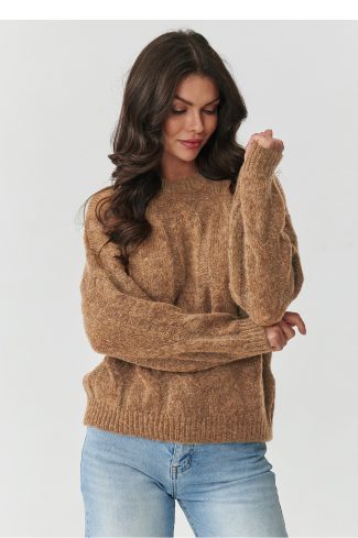 beige Jumper model 217357 Makadamia