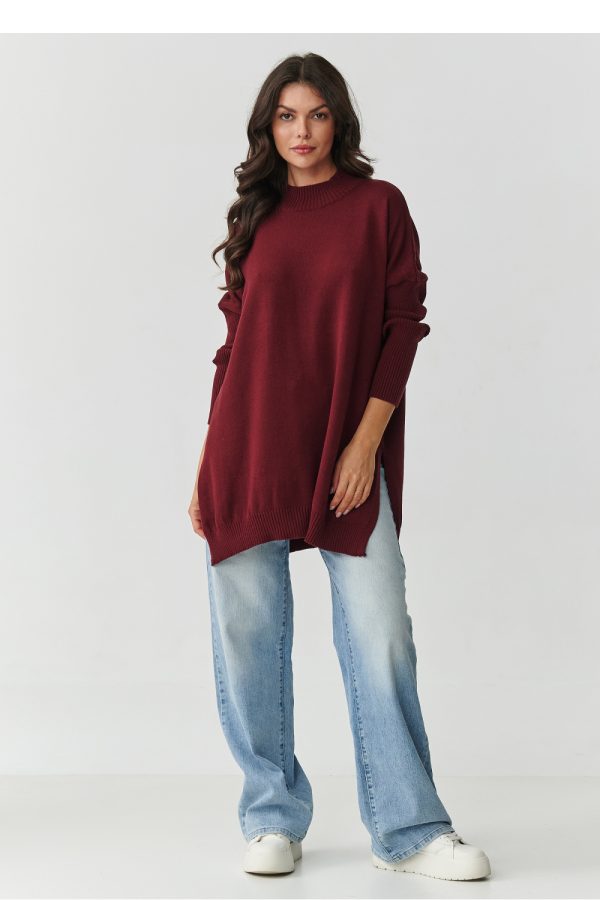 red Jumper model 217404 Makadamia