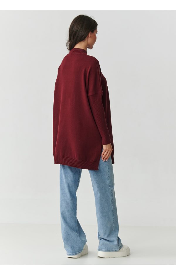 red Jumper model 217404 Makadamia