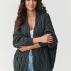 grey Cardigan model 217406 Makadamia