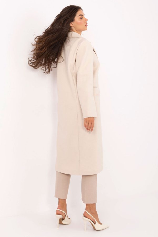 beige Coat model 217448 Factory Price