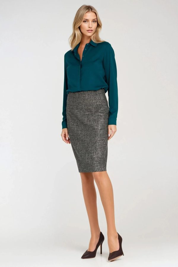 green Long sleeve shirt model 217577 Nife