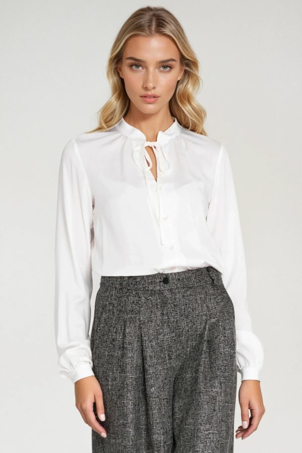 beige Long sleeve shirt model 217587 Nife