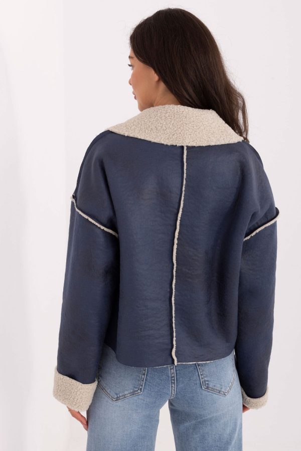 navy blue Jacket model 217633 Factory Price