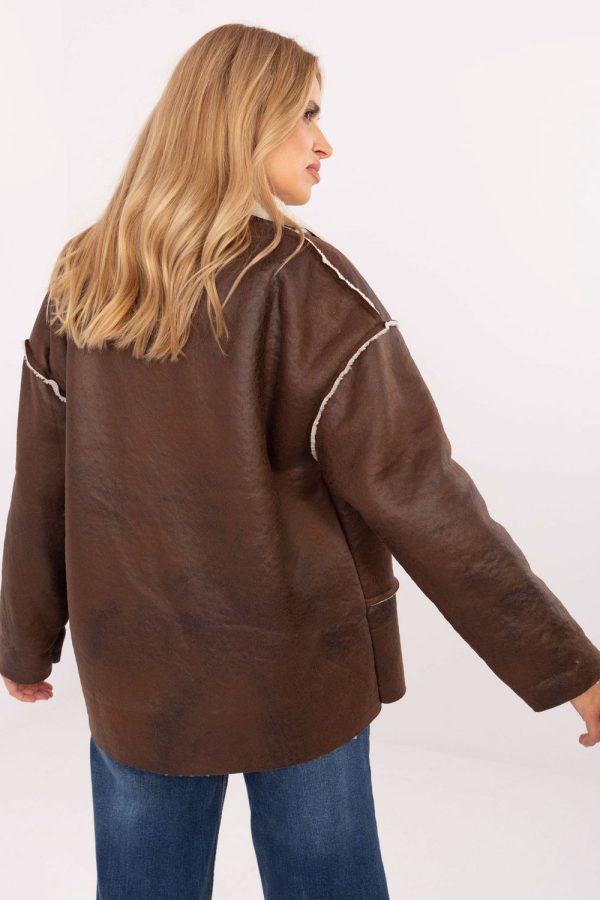 brown Jacket model 217641 Factory Price