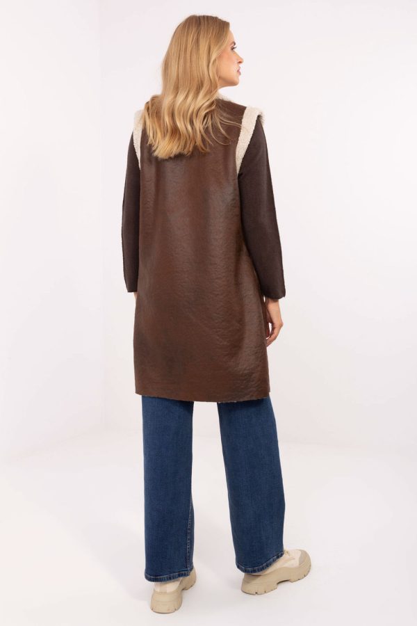 brown Gilet model 217648 Factory Price