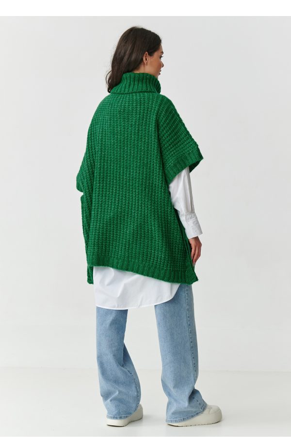 green Turtleneck model 217655 Makadamia