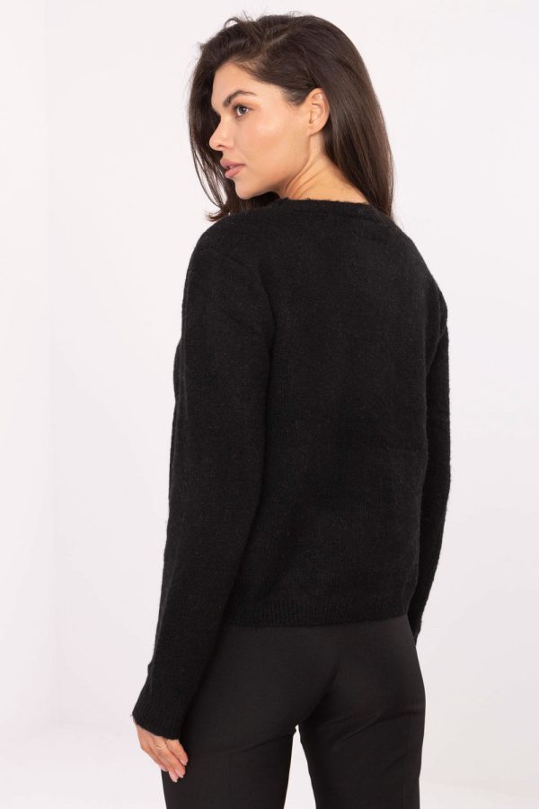 black Cardigan model 218333 Factory Price