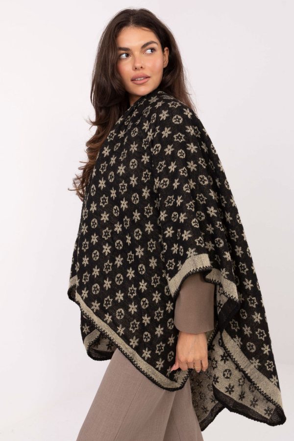 beige Poncho model 218600 Factory Price