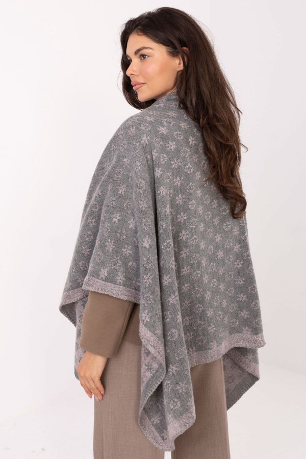 grey Poncho model 218601 Factory Price