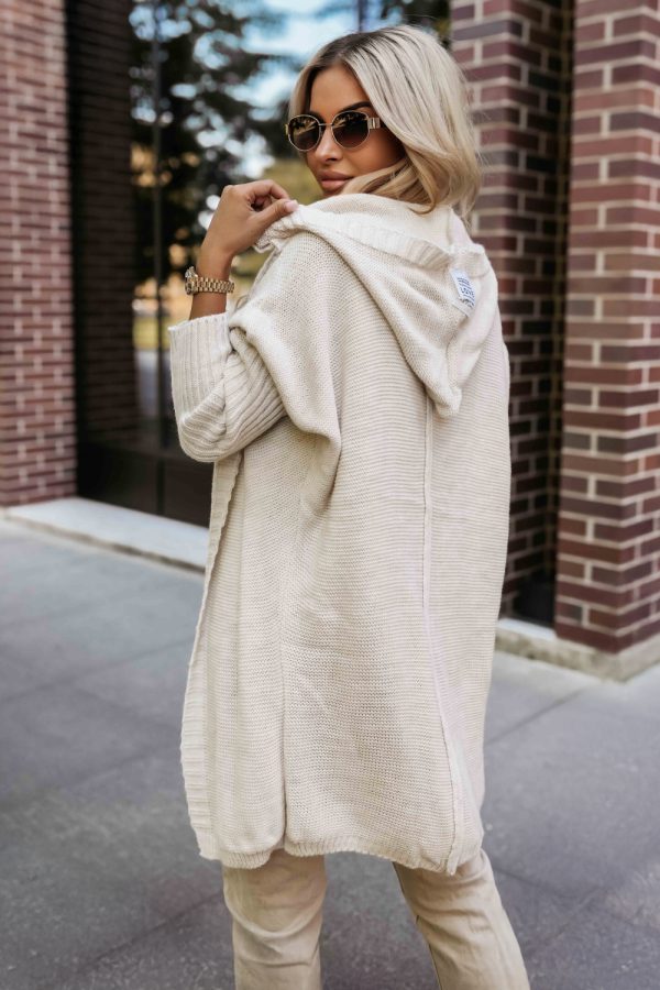 beige Cardigan model 218792 Numoco