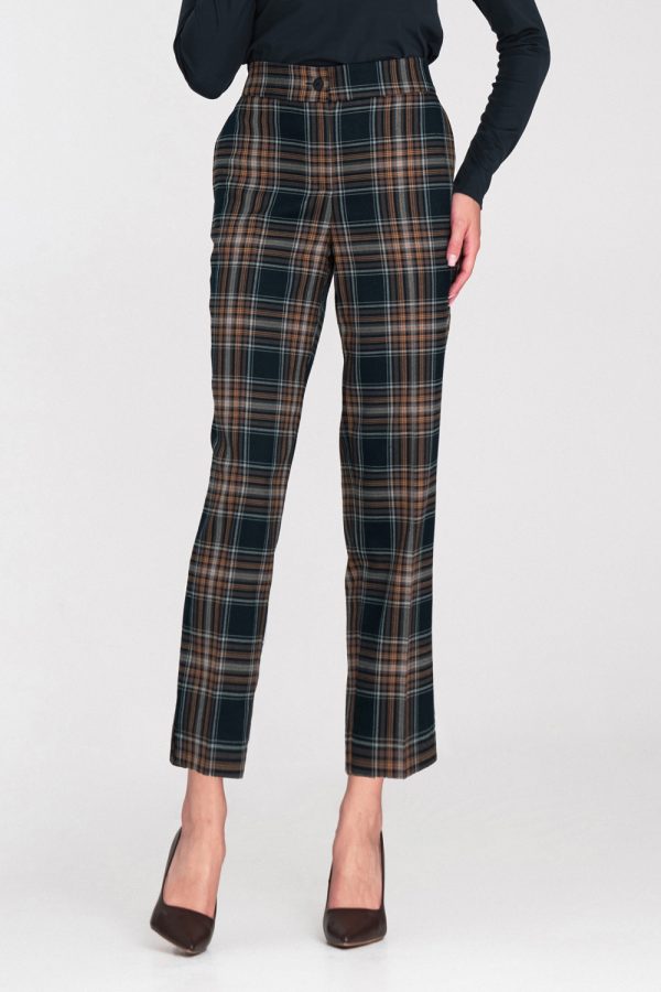 navy blue Women trousers model 218895 Nife