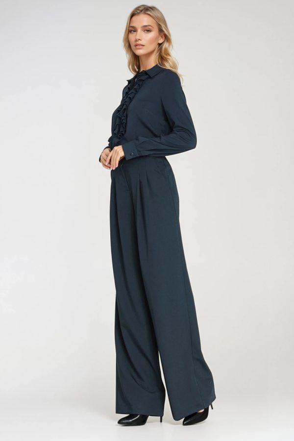 navy blue Long sleeve shirt model 218899 Nife