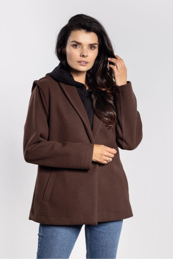 brown Jacket model 218960 awama